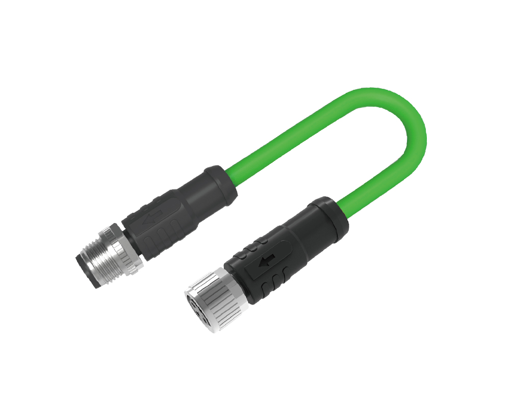 訂貨號(hào)：M12D-MS-4P-M12D-FS-4P-□□-PVC
